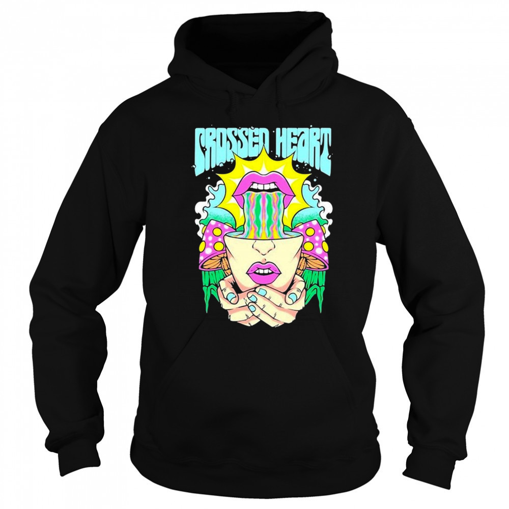 Crossed Heart Mindreader T-shirt Sweatshirt