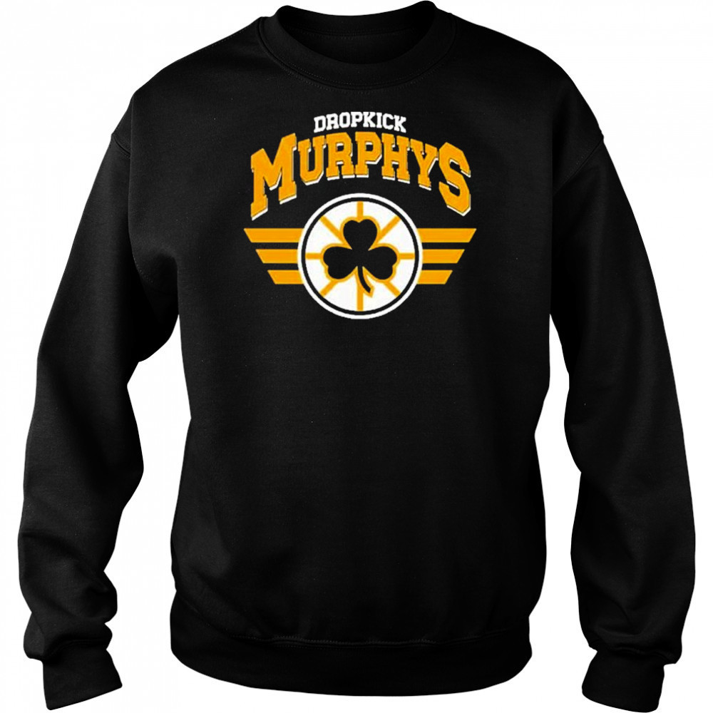 Dropkick Murphys Shamrock Boston Bruins T-shirt Hoodie