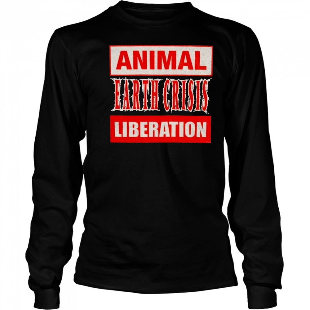 Earth Crisis Animal Liberation T-shirt Long Sleeved