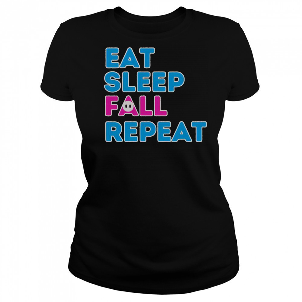 Eat Sleep Fall Repeat Video Game Guys Video Gamer T-Shirt Women's T-shirt