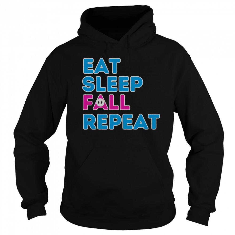 Eat Sleep Fall Repeat Video Game Guys Video Gamer T-Shirt Sweatshirt