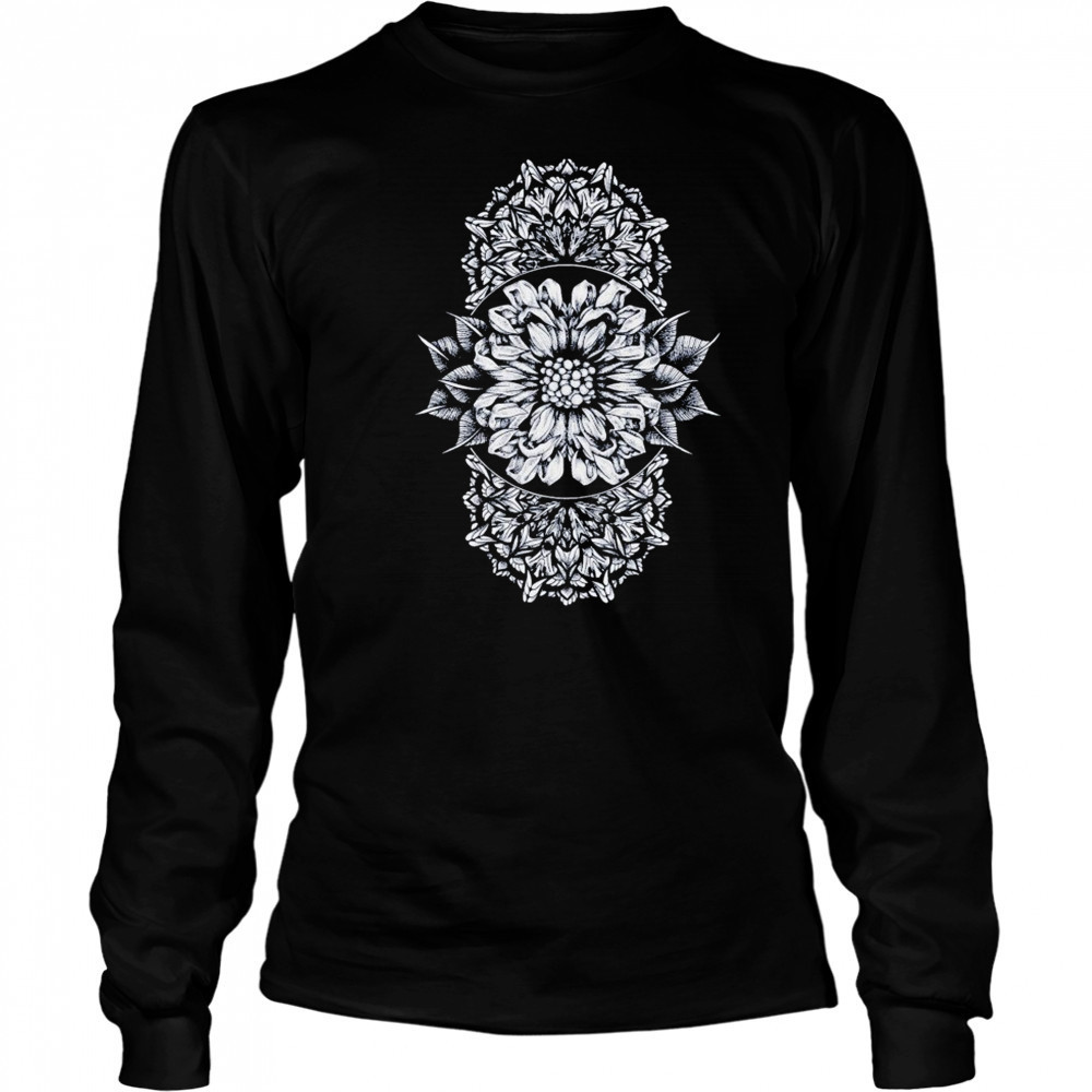 Employed To Serve Floral T-shirt Long Sleeved