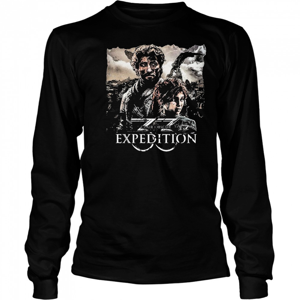 Expedition 33 Clair Obscur T-shirt Long Sleeved