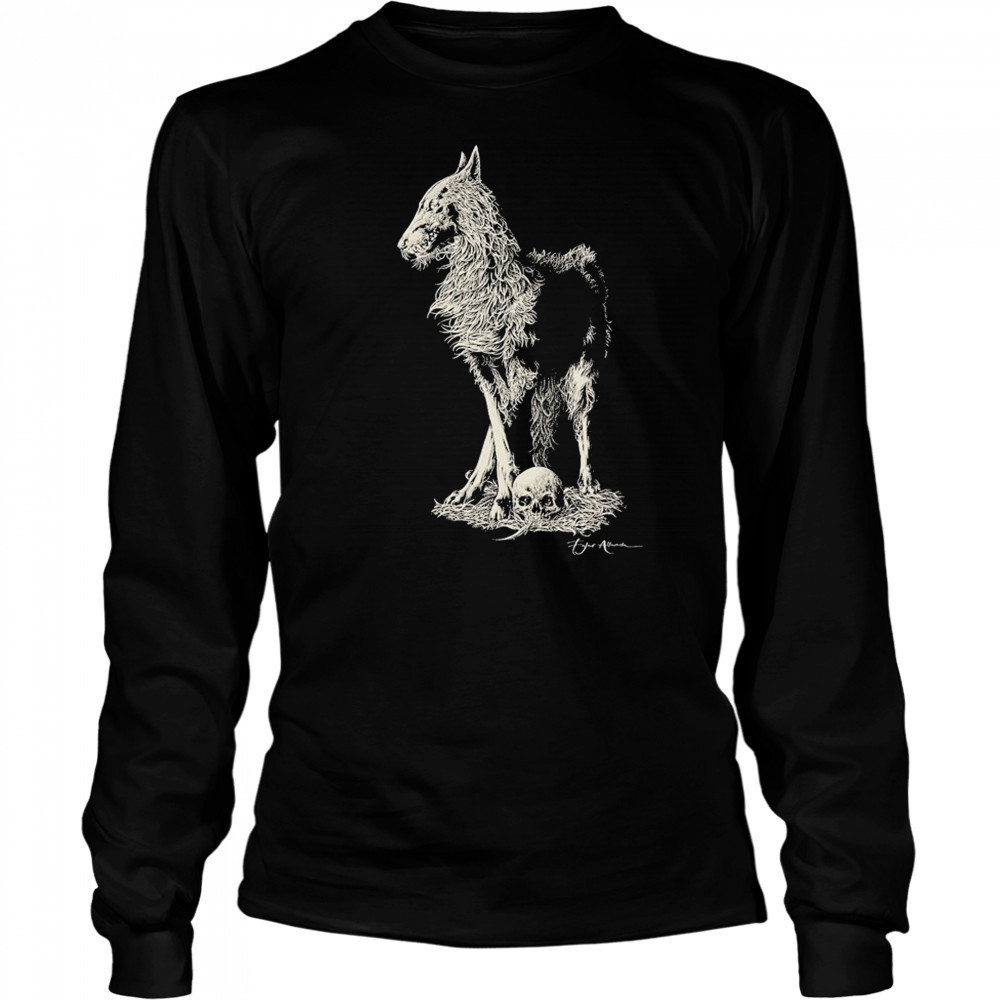 Fajar Allanda Lone Wolf T-shirt Long Sleeved