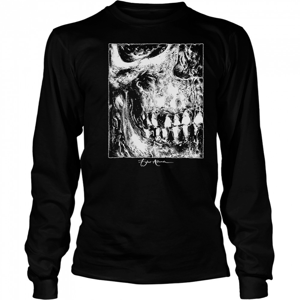 Fajar Allanda Skull T-shirt Long Sleeved