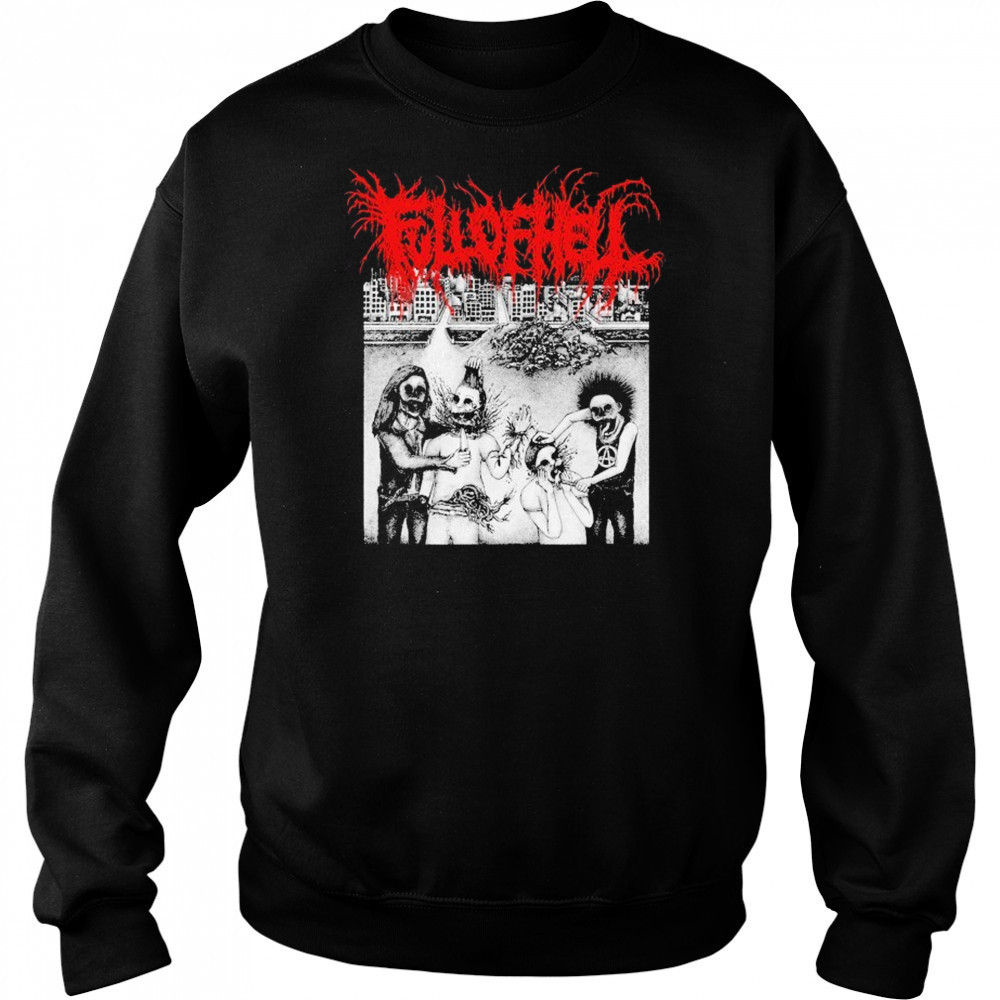Full Of Hell Gore Punx T-shirt Hoodie