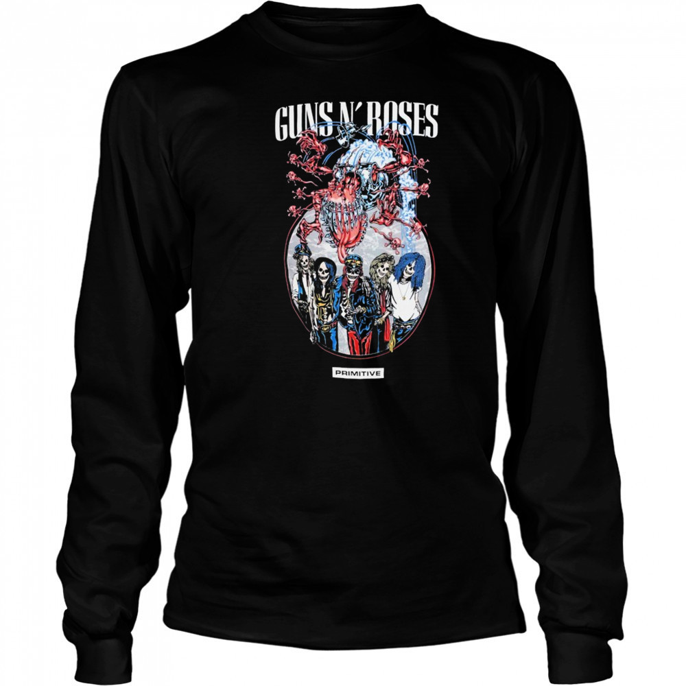Guns N’ Roses Robo T-shirt Long Sleeved