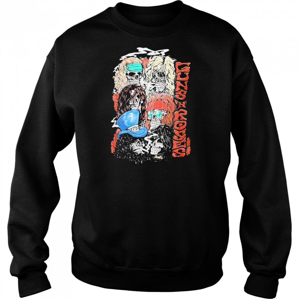 Guns N’ Roses Skulls T-shirt Hoodie