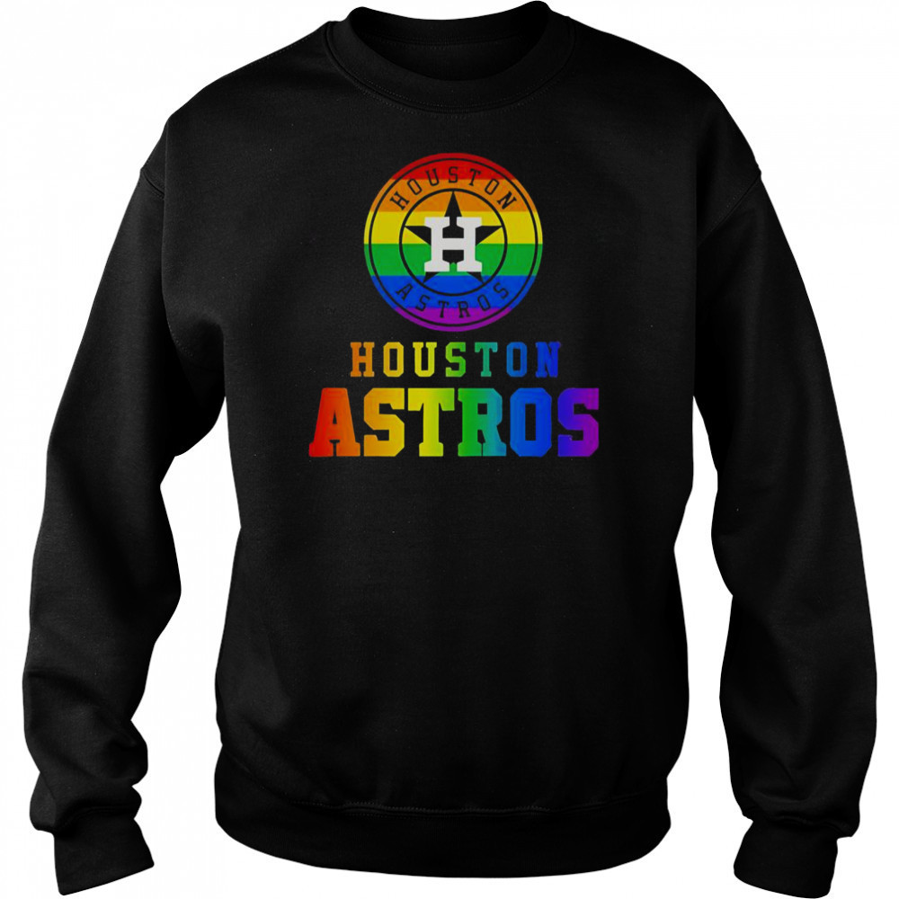 Houston Astros Pride T-Shirt Hoodie
