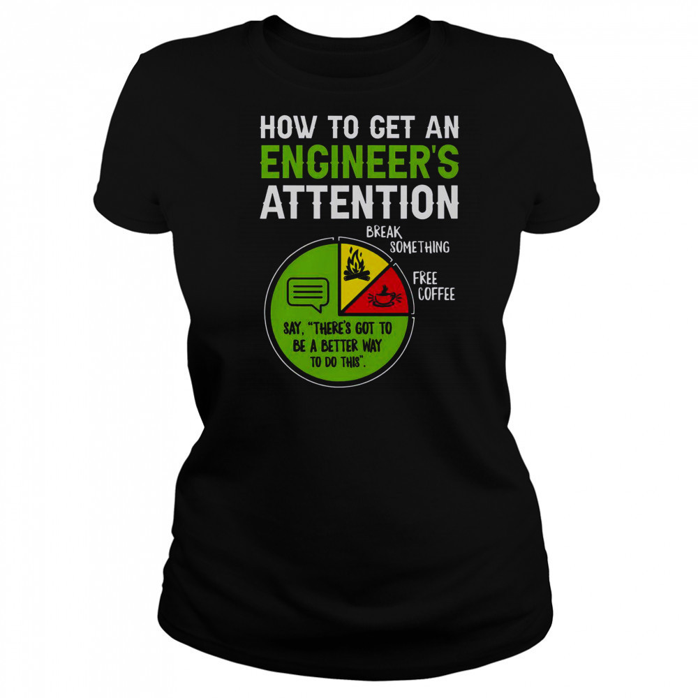 How To Get An Engineer’s Attention T-Shirt Women's T-shirt
