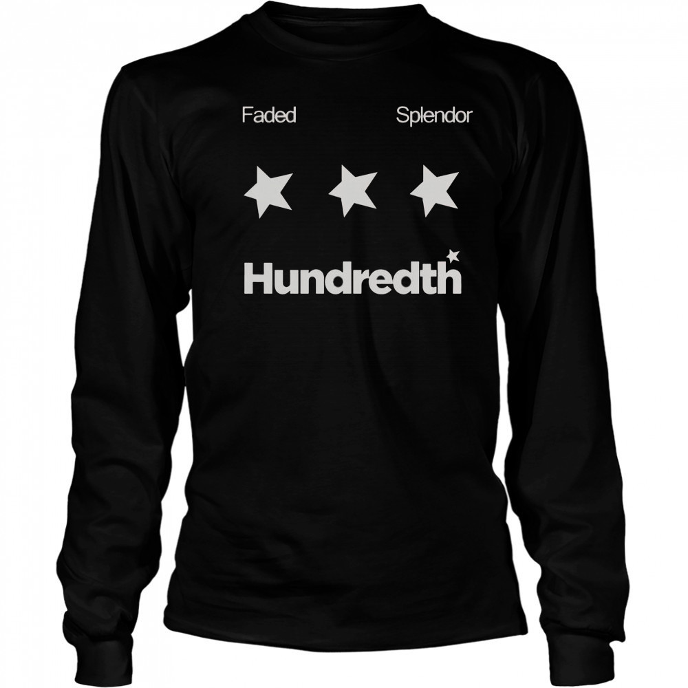 Hundredth Faded Splendor Stars T-Shirt Long Sleeved