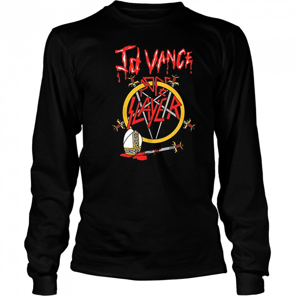 JD Vance Pope band shirt Long Sleeved