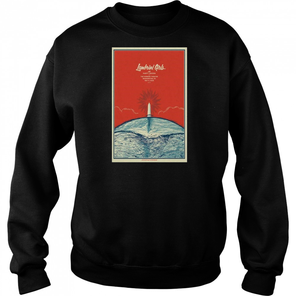 Lambrini Girls Concert Washington, D.C May 4, 2025 Shirt Hoodie