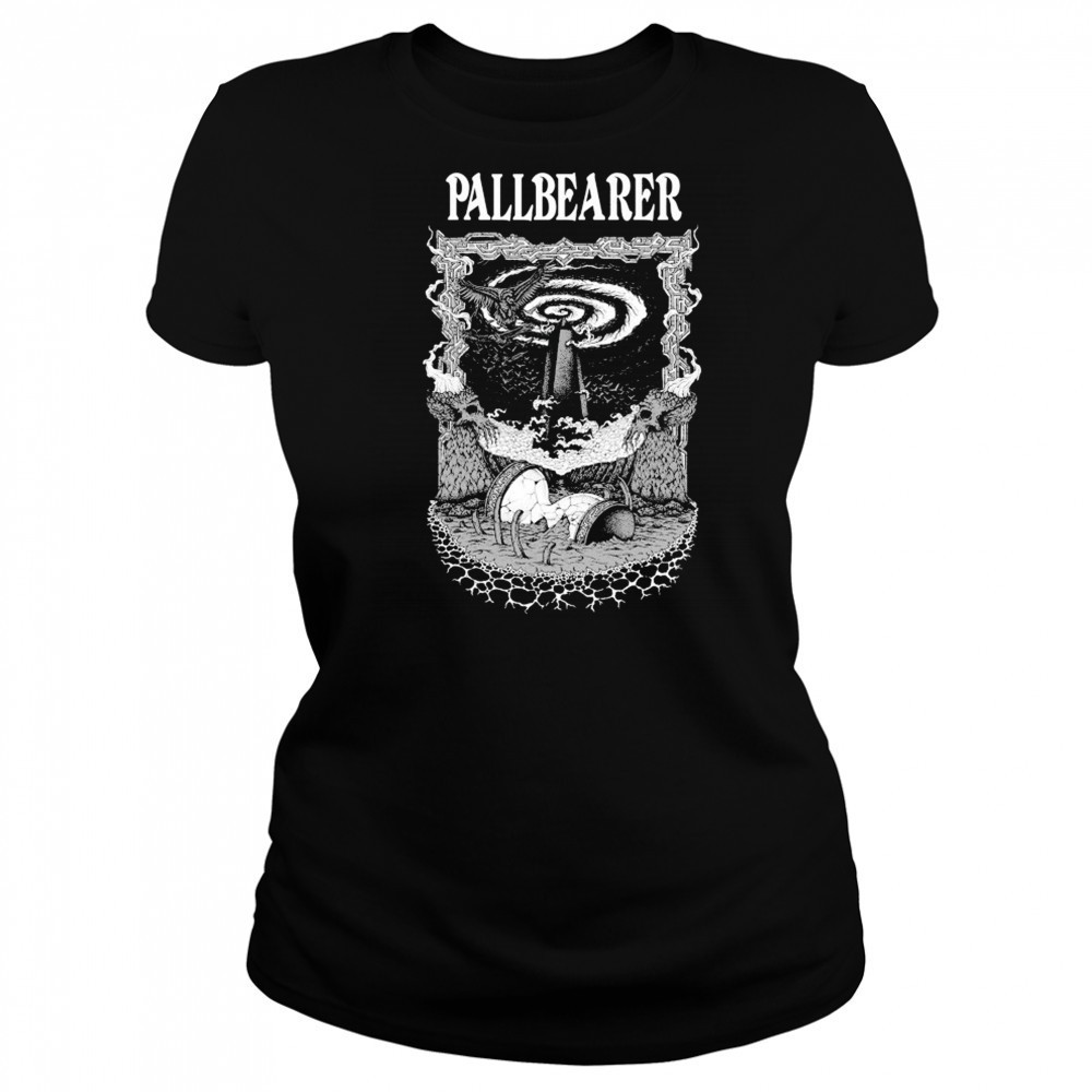 Pallbearer Silver Wings Hourglass T-shirt Women's T-shirt