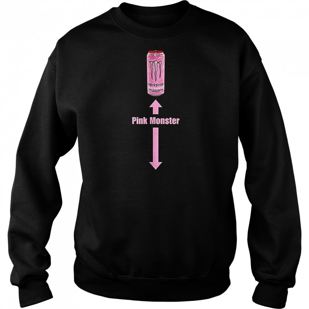 Pink Monster shirt Hoodie