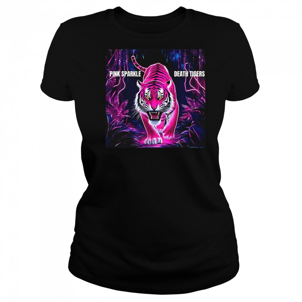 Pink Sparkle Death Tiger 2025 shirt Women's T-shirt