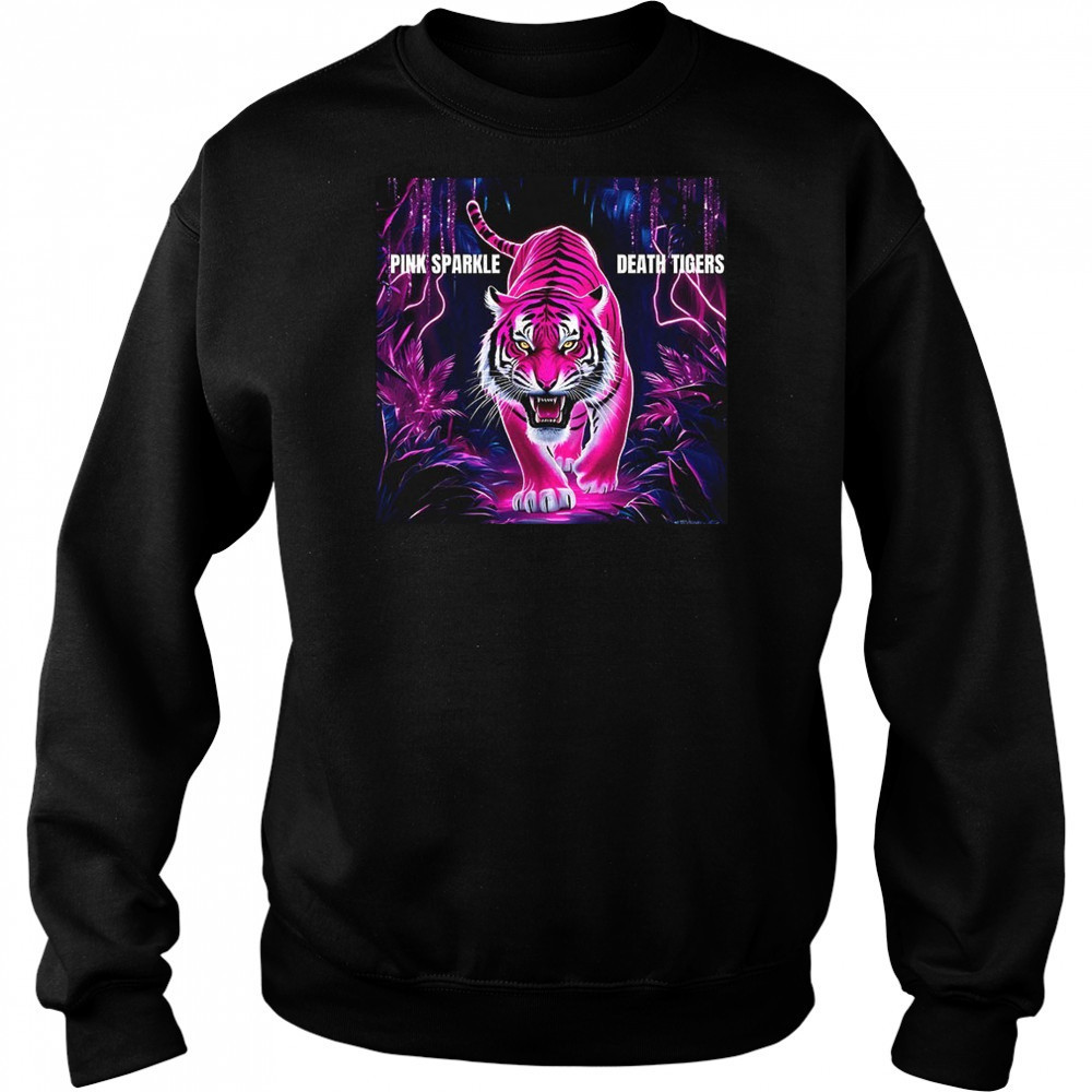 Pink Sparkle Death Tiger 2025 shirt Hoodie