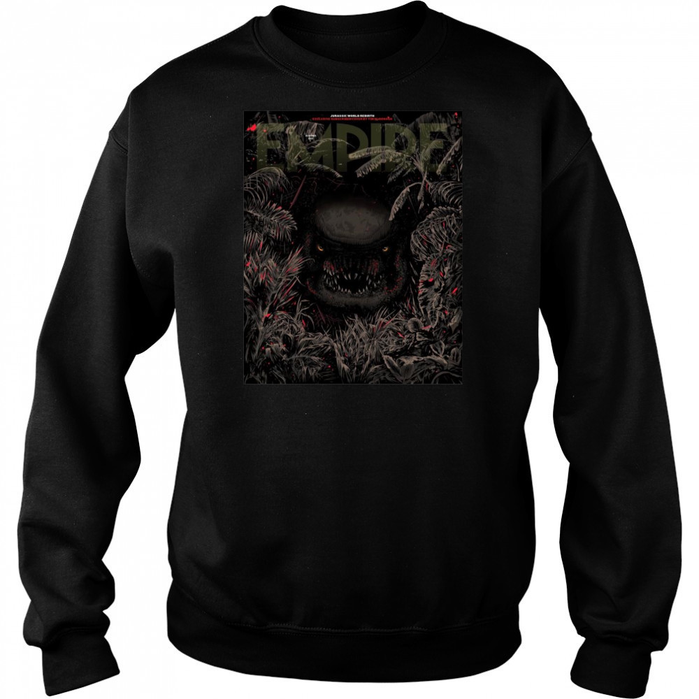 Poster Jurassic World Rebirth Exclusive Subscriber Cover By Tim Mcdonagh Summer 2025 t-shirt Hoodie