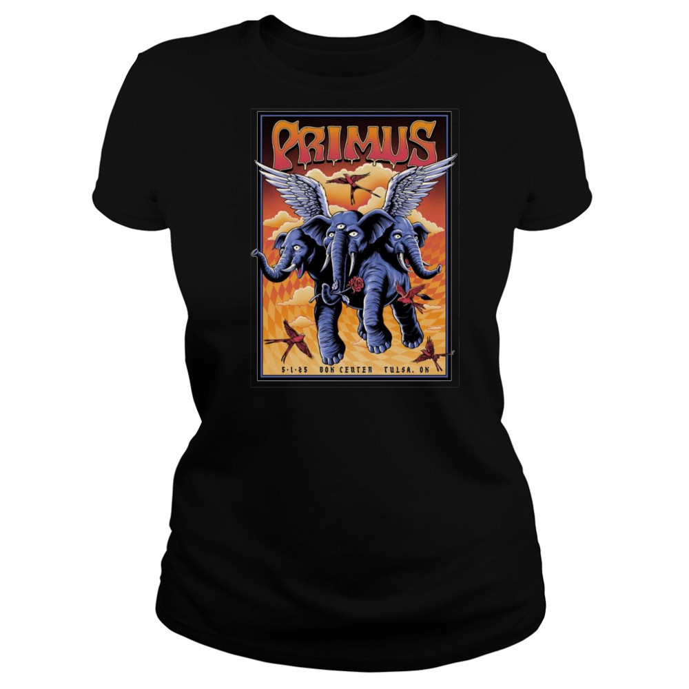 Poster Primus Event May 1 2025 Bok Center Tulsa OK t-shirt Women's T-shirt