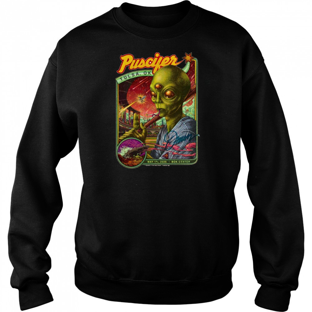 Poster Puscifer May 1st 2025 Bok Center In Tulsa OK t-shirt Hoodie