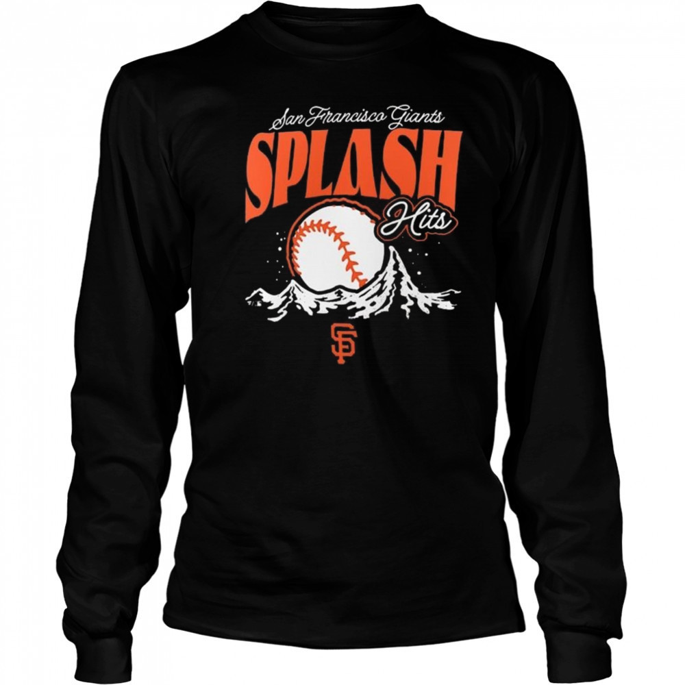 San Francisco Giants Splash Hits Shirt Long Sleeved