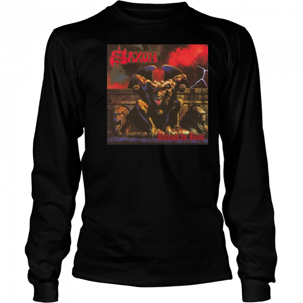 Saxon Unleash The Beast 13th June 2025 Shirt Long Sleeved
