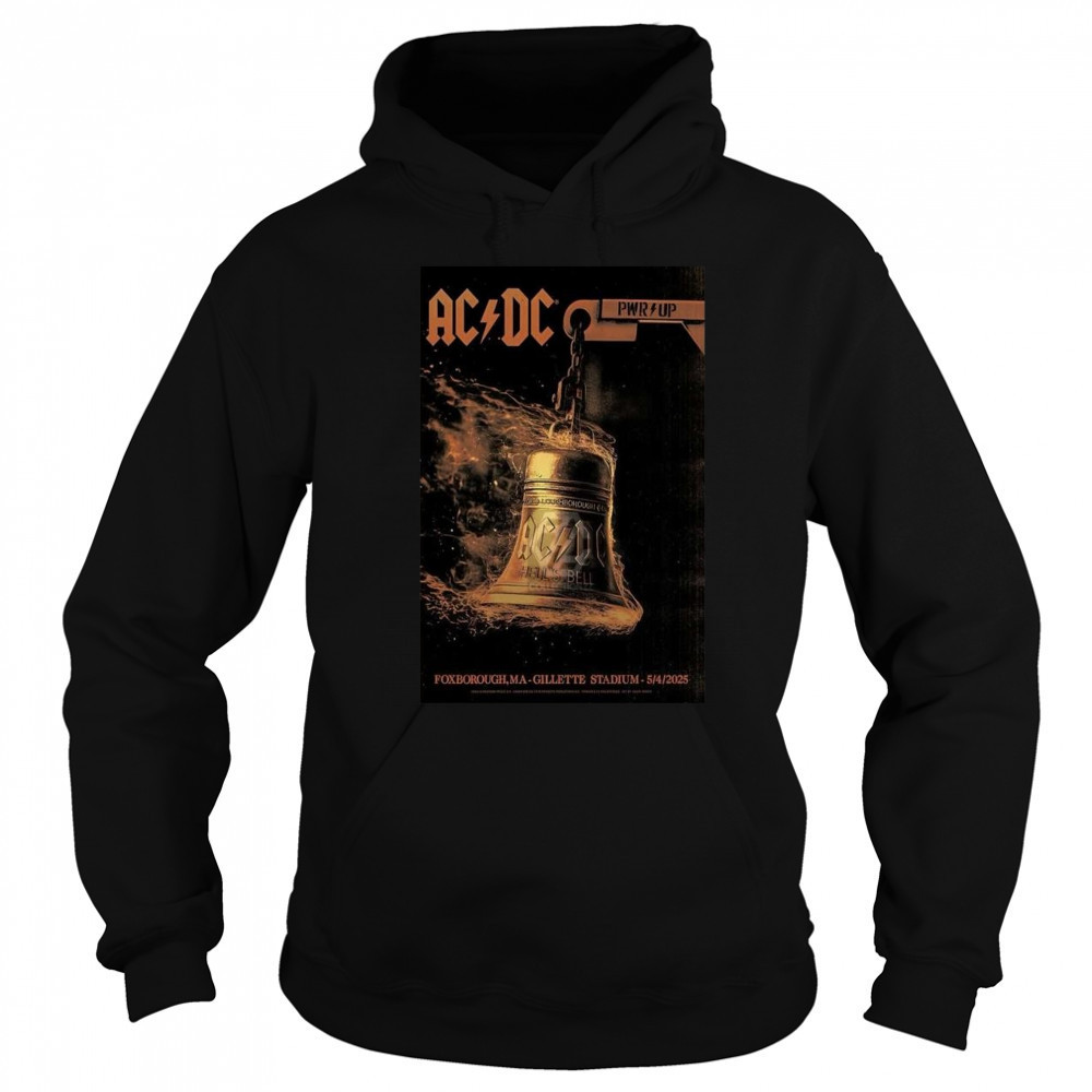 AC DC On May 4, 2025 In Foxborough, MA Tour Shirt Sweatshirt