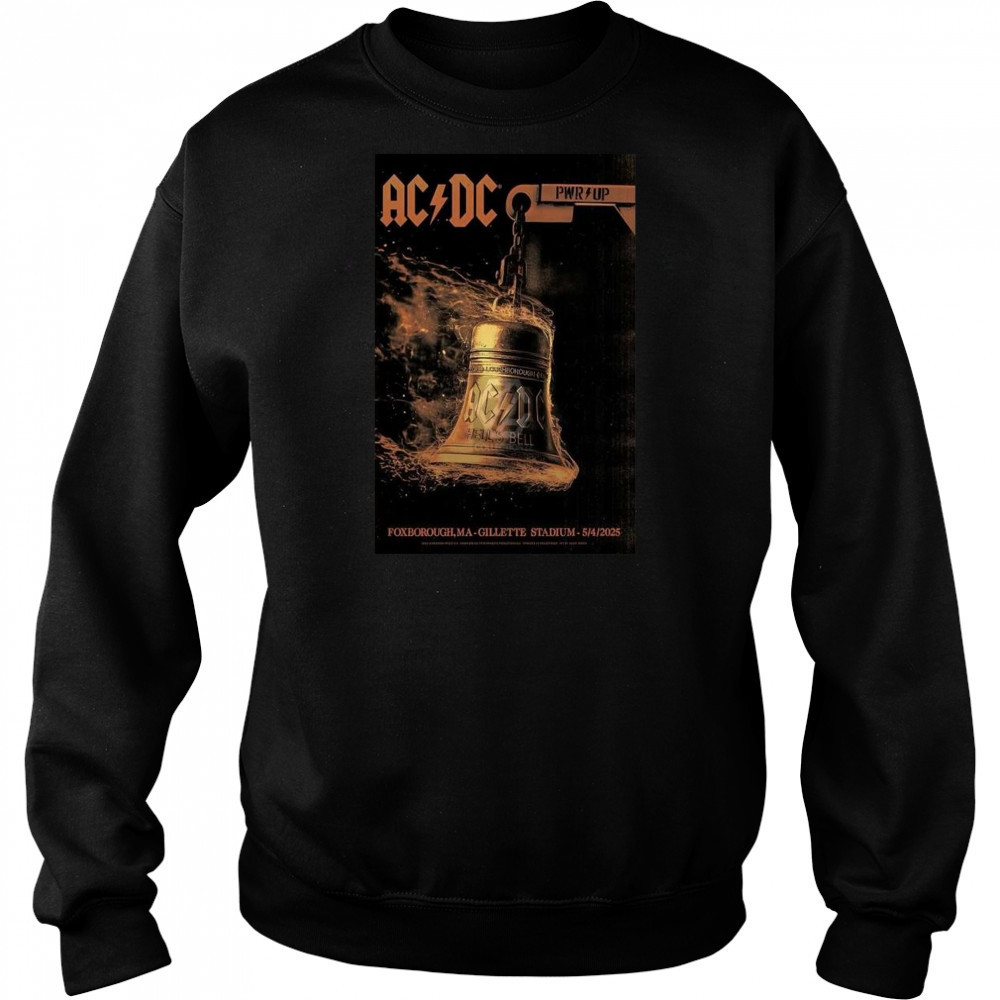 AC DC On May 4, 2025 In Foxborough, MA Tour Shirt Hoodie