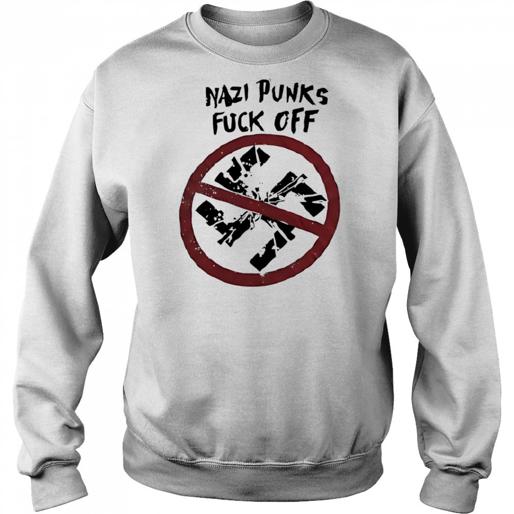 AntI fascist punk rock style shirt Hoodie
