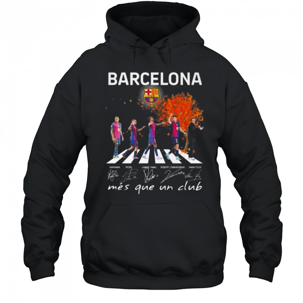 Barcelona Mes Que Un Club 2025 Shirt Hoodie