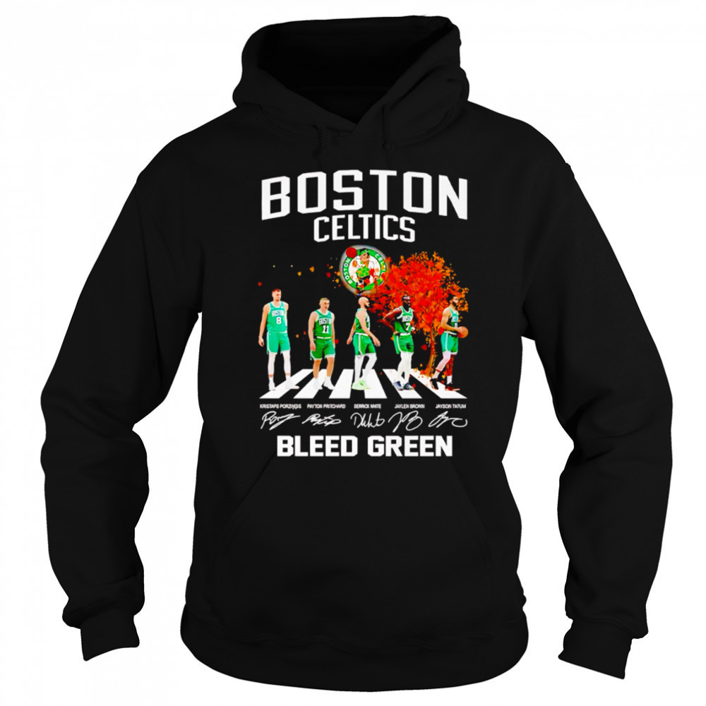 Boston Celtics NBA Best Team Bleed Green 2025 shirt Sweatshirt