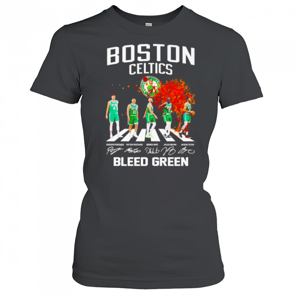 Boston Celtics NBA Best Team Bleed Green 2025 shirt Women's T-shirt