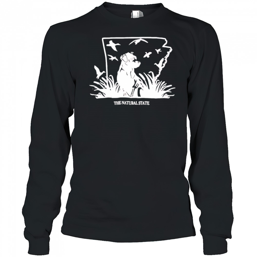 Canine inspired arKansas pride shirt Long Sleeved