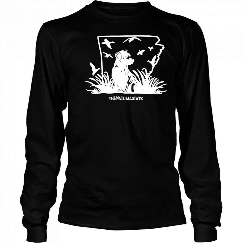 Canine inspired arKansas pride shirt Long Sleeved