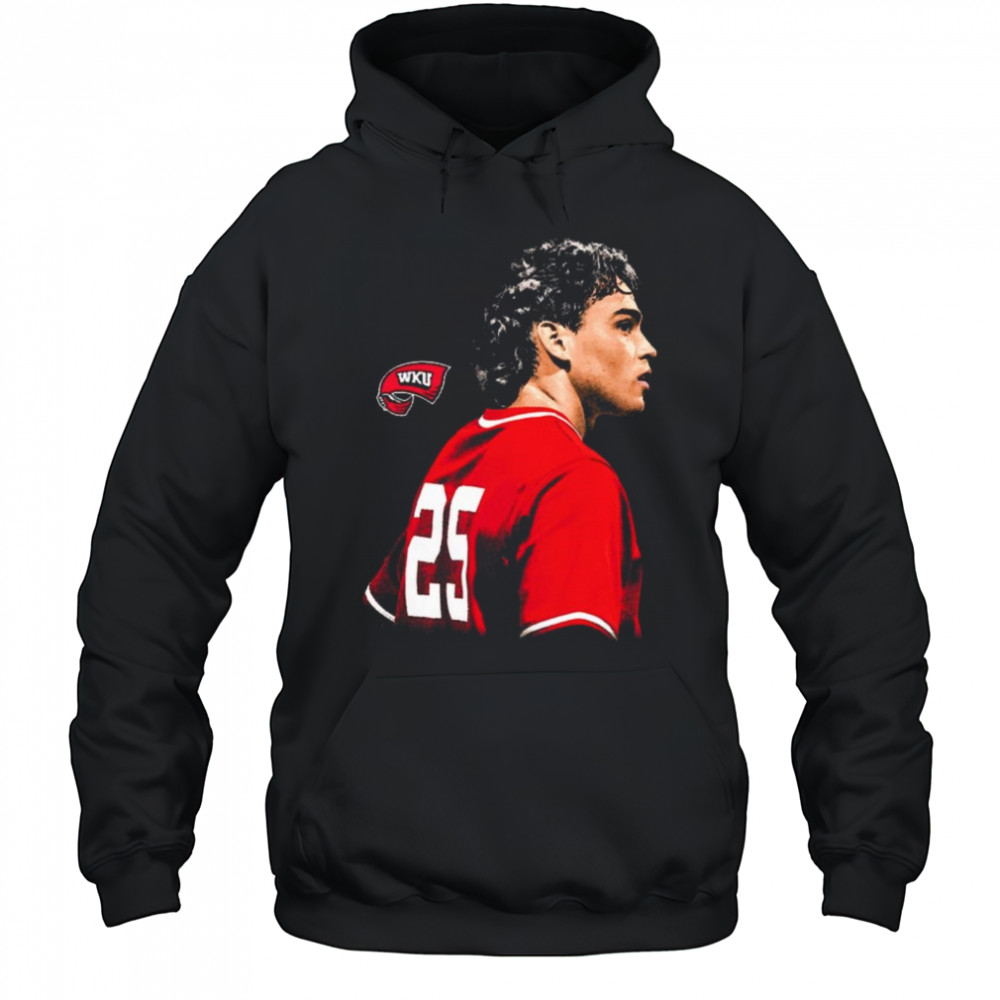 Carlos Vasquez Western Kentucky Hilltoppers baseball NCAA Division I 2025 t-shirt Hoodie