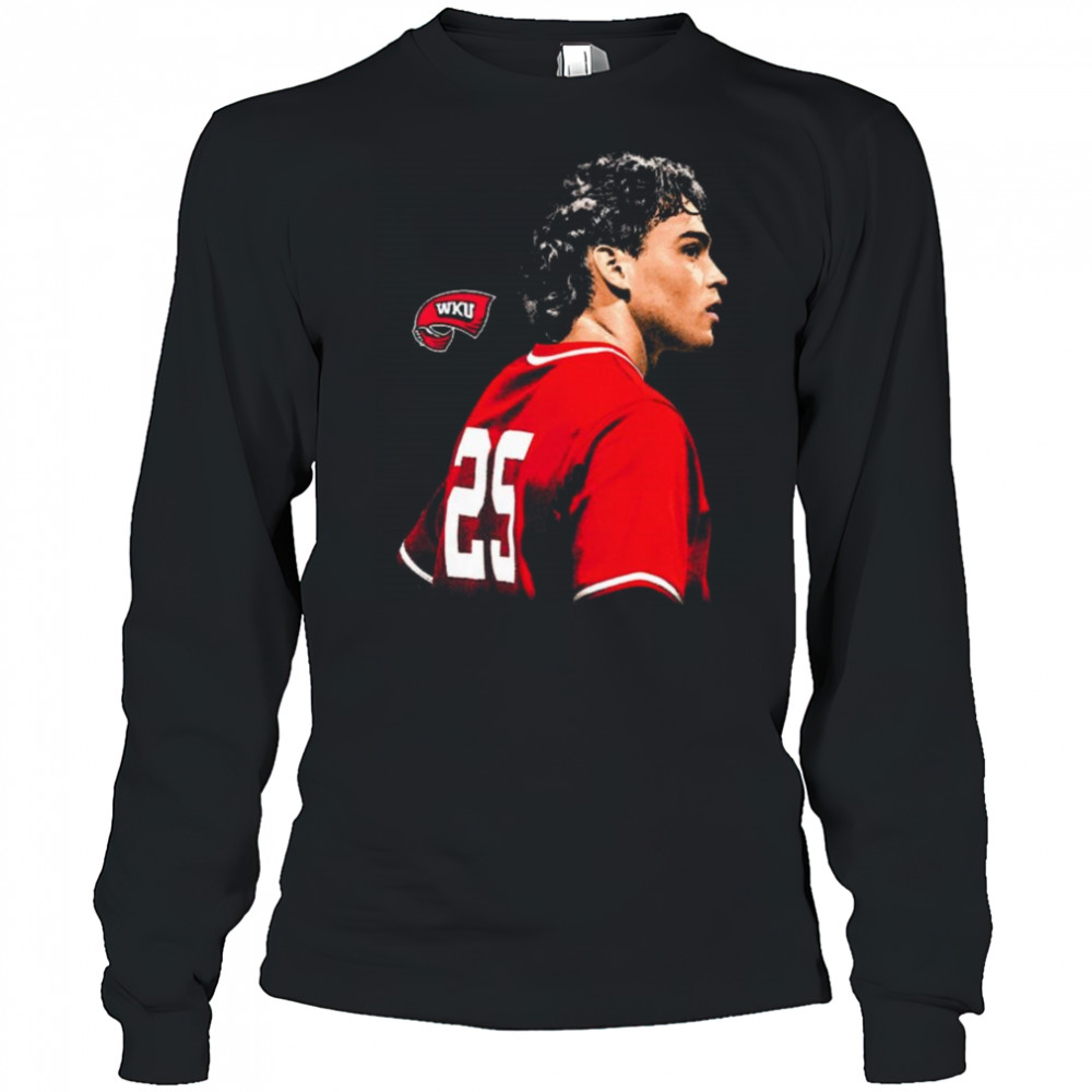 Carlos Vasquez Western Kentucky Hilltoppers baseball NCAA Division I 2025 t-shirt Long Sleeved