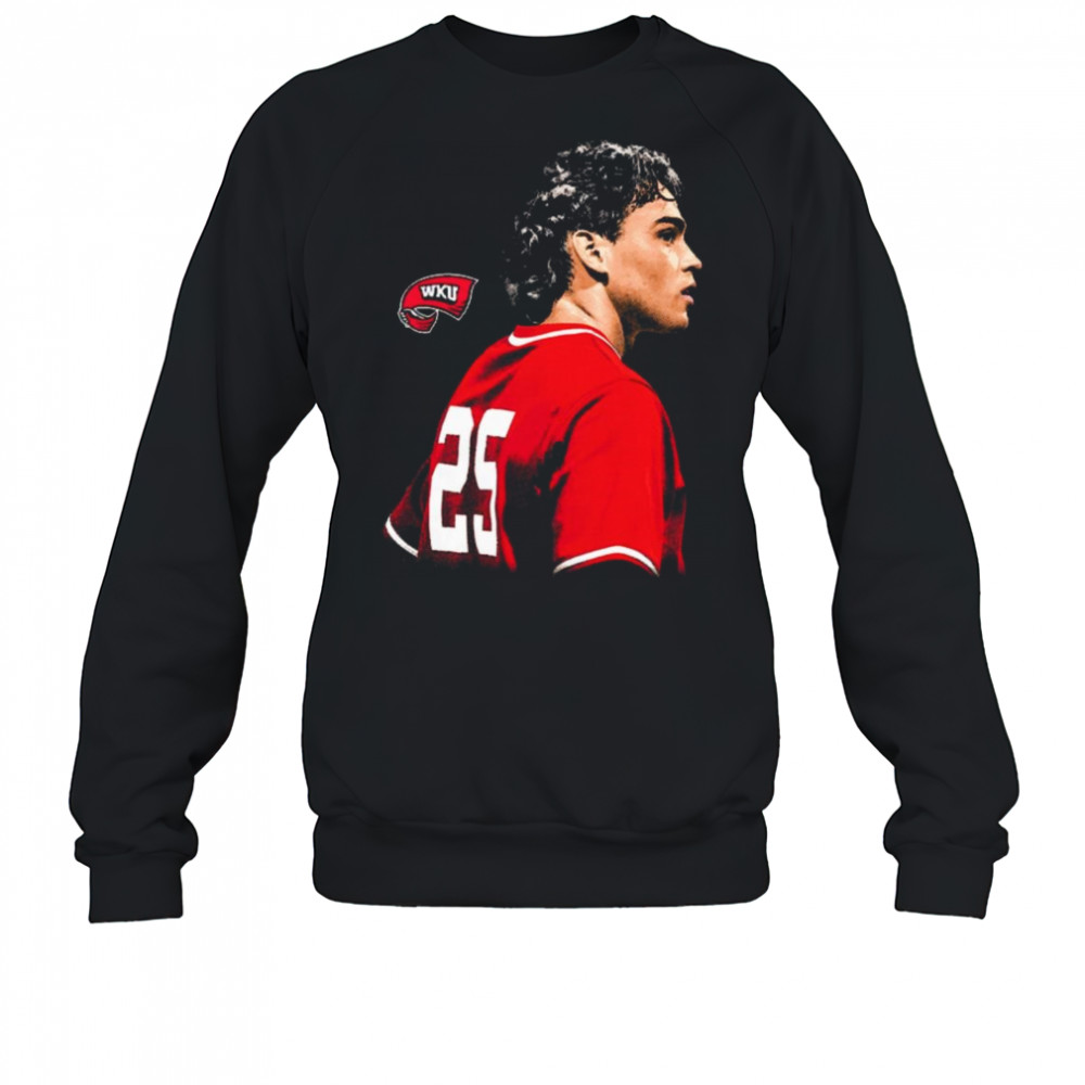 Carlos Vasquez Western Kentucky Hilltoppers baseball NCAA Division I 2025 t-shirt Sweatshirt