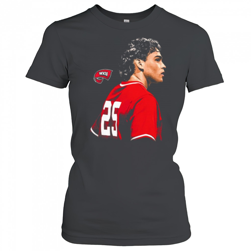 Carlos Vasquez Western Kentucky Hilltoppers baseball NCAA Division I 2025 t-shirt Women's T-shirt