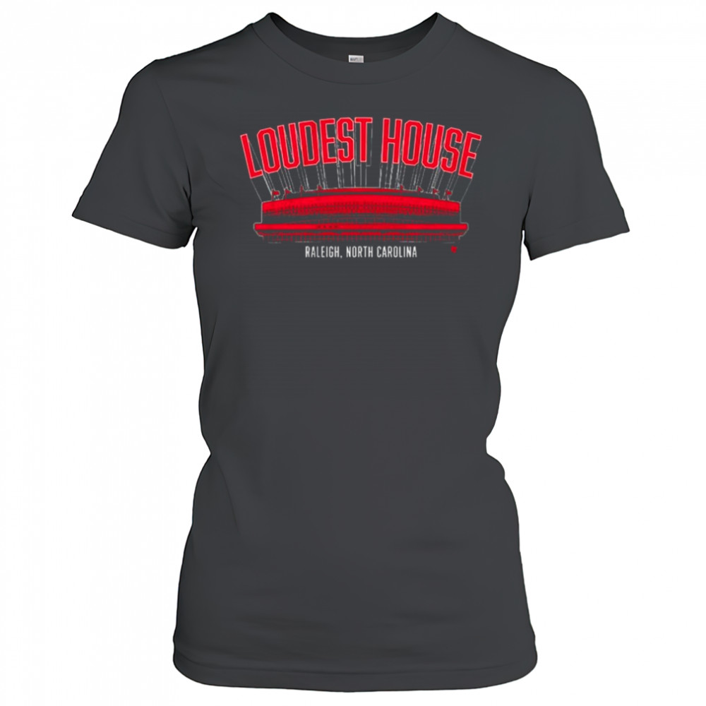 Carolina Hurricanes Hockey Loudest House Raleigh North Carolina Graphic t-shirt Women's T-shirt