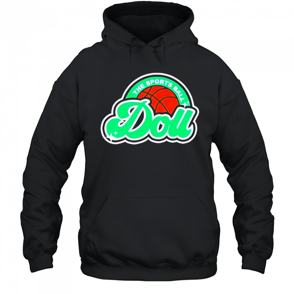 Casual doll and ball design shirt Hoodie