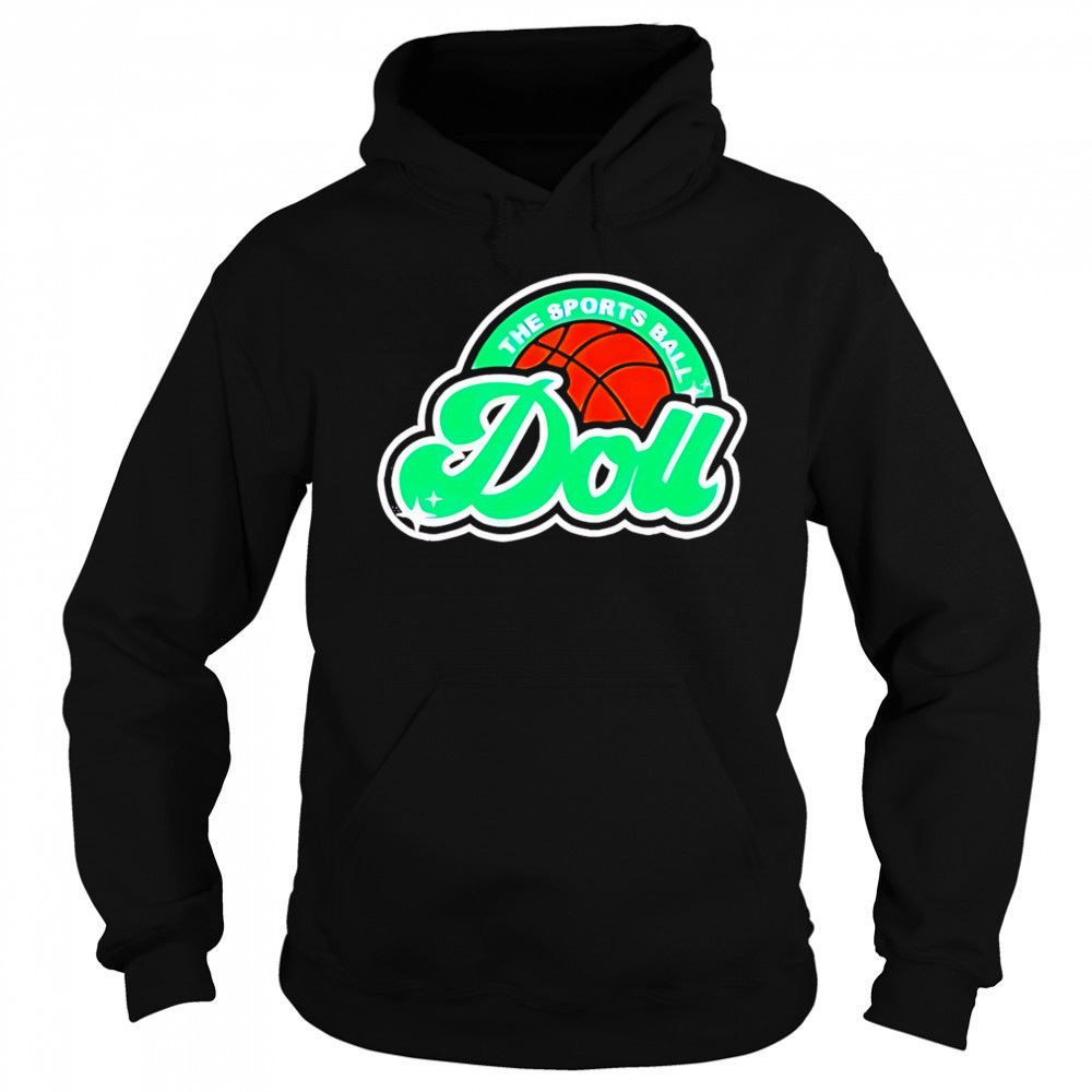 Casual doll and ball design shirt Sweatshirt