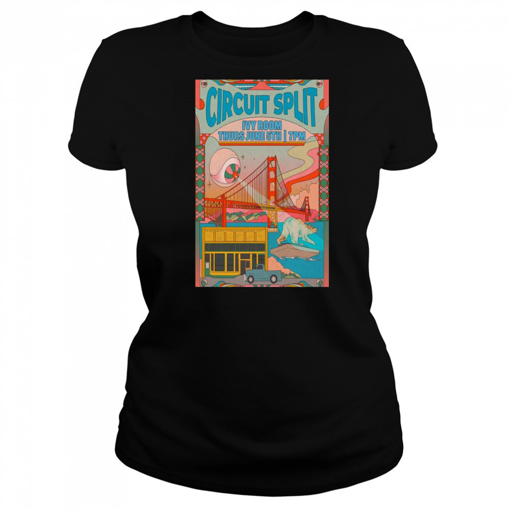 Circuit Splits New Tour Thurs June 5th 2025 Ivy Room London UK t-shirt Women's T-shirt