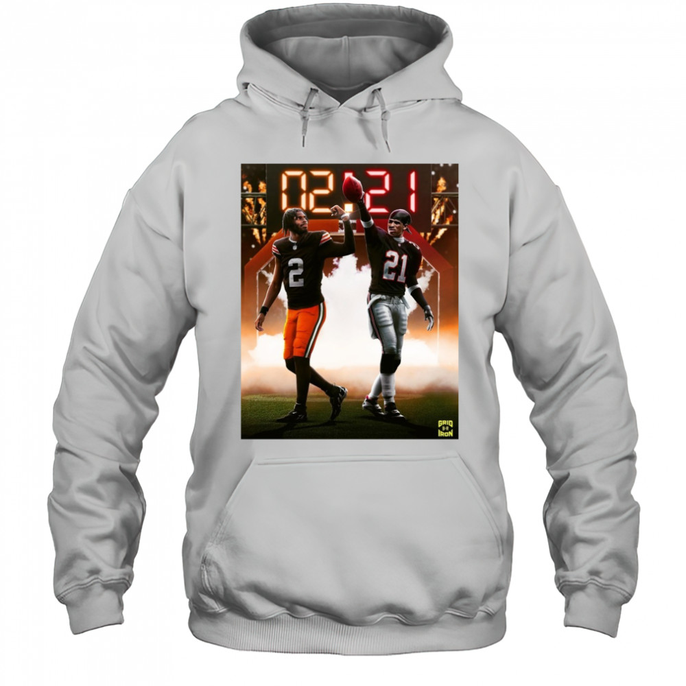 Cleveland Browns Shedeur Sanders Vs Deion Sanders The Next Generation Of Prime Time Is Here Poster t-shirt Hoodie