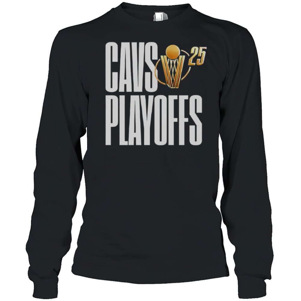 Cleveland Cavaliers 2025 Cavs Playoffs T-Shirt Long Sleeved