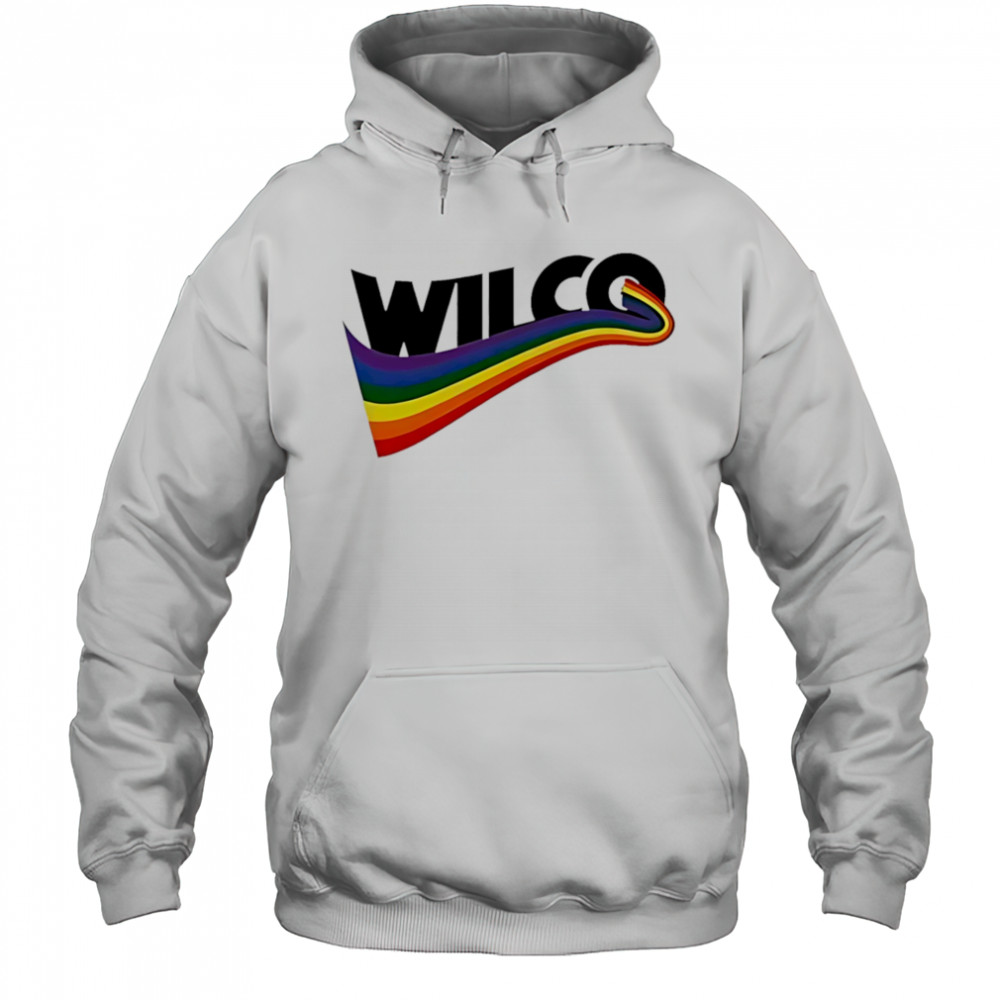 Colorful wilco graphic design shirt Hoodie