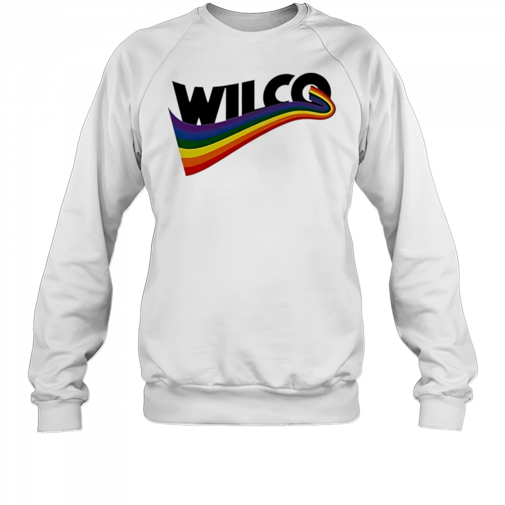 Colorful wilco graphic design shirt Sweatshirt