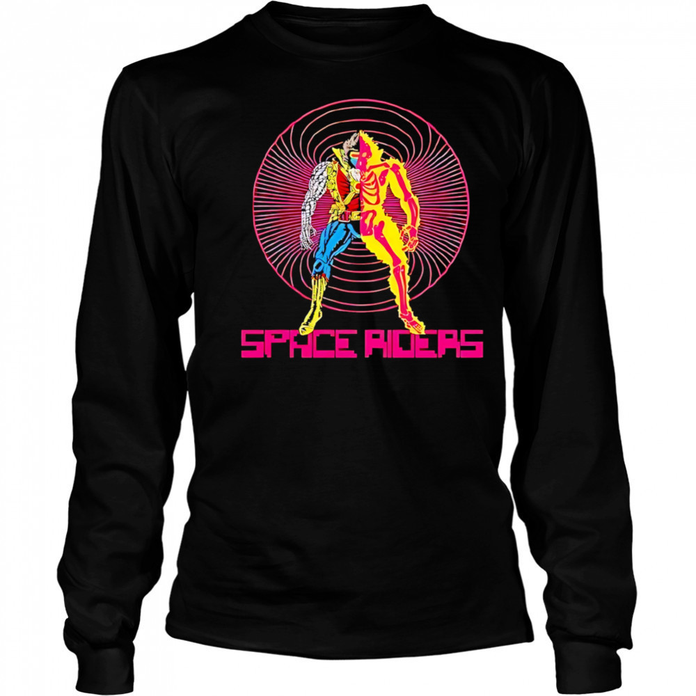 Cosmic biker crew essential shirt Long Sleeved