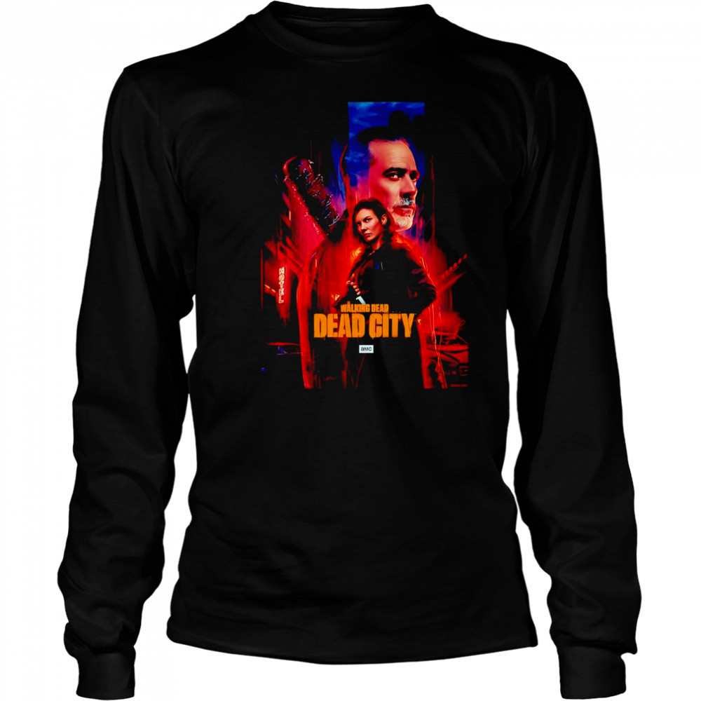 Dead City Season 2 Key Art Negan shirt Long Sleeved