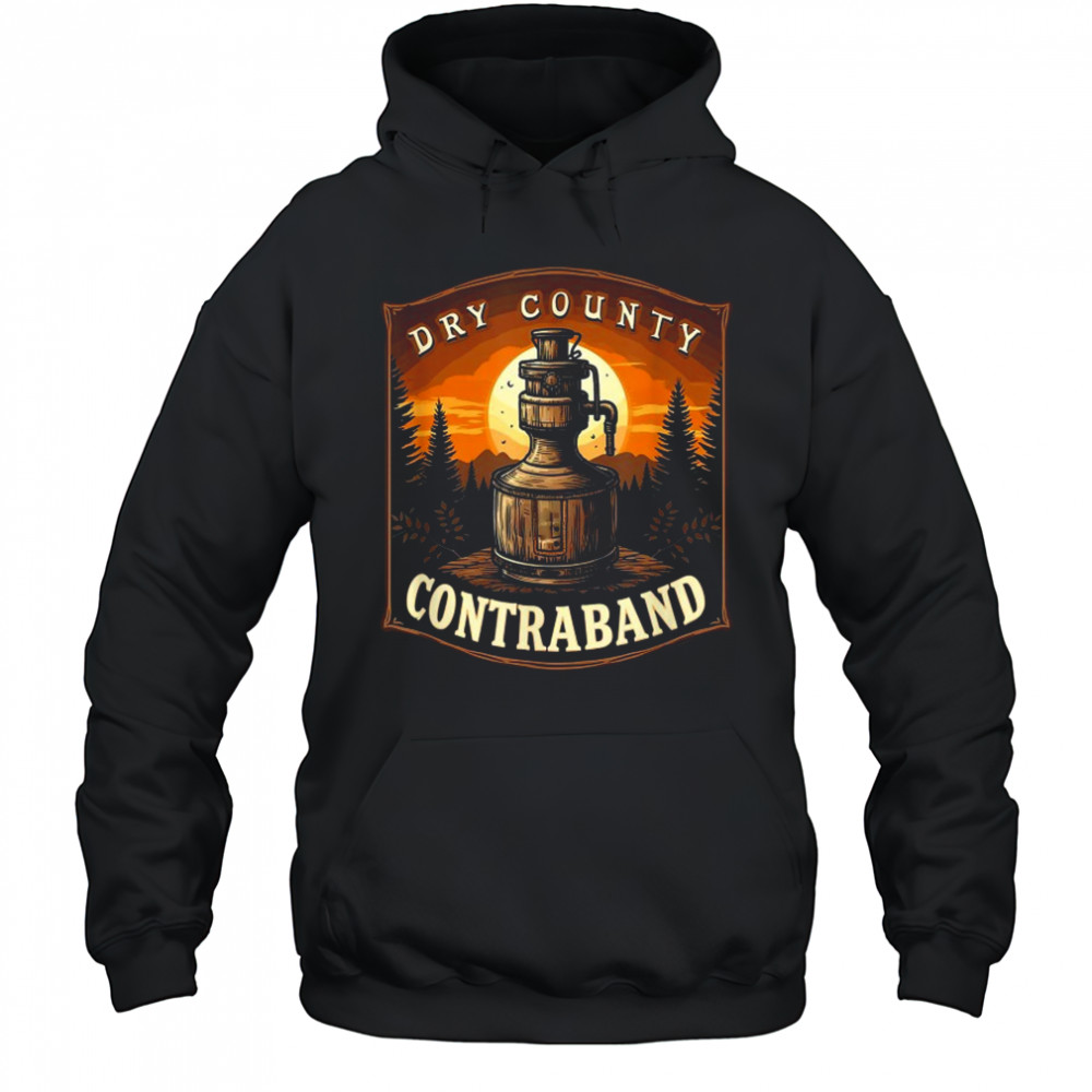 Dry County ContraBand T-Shirt Hoodie