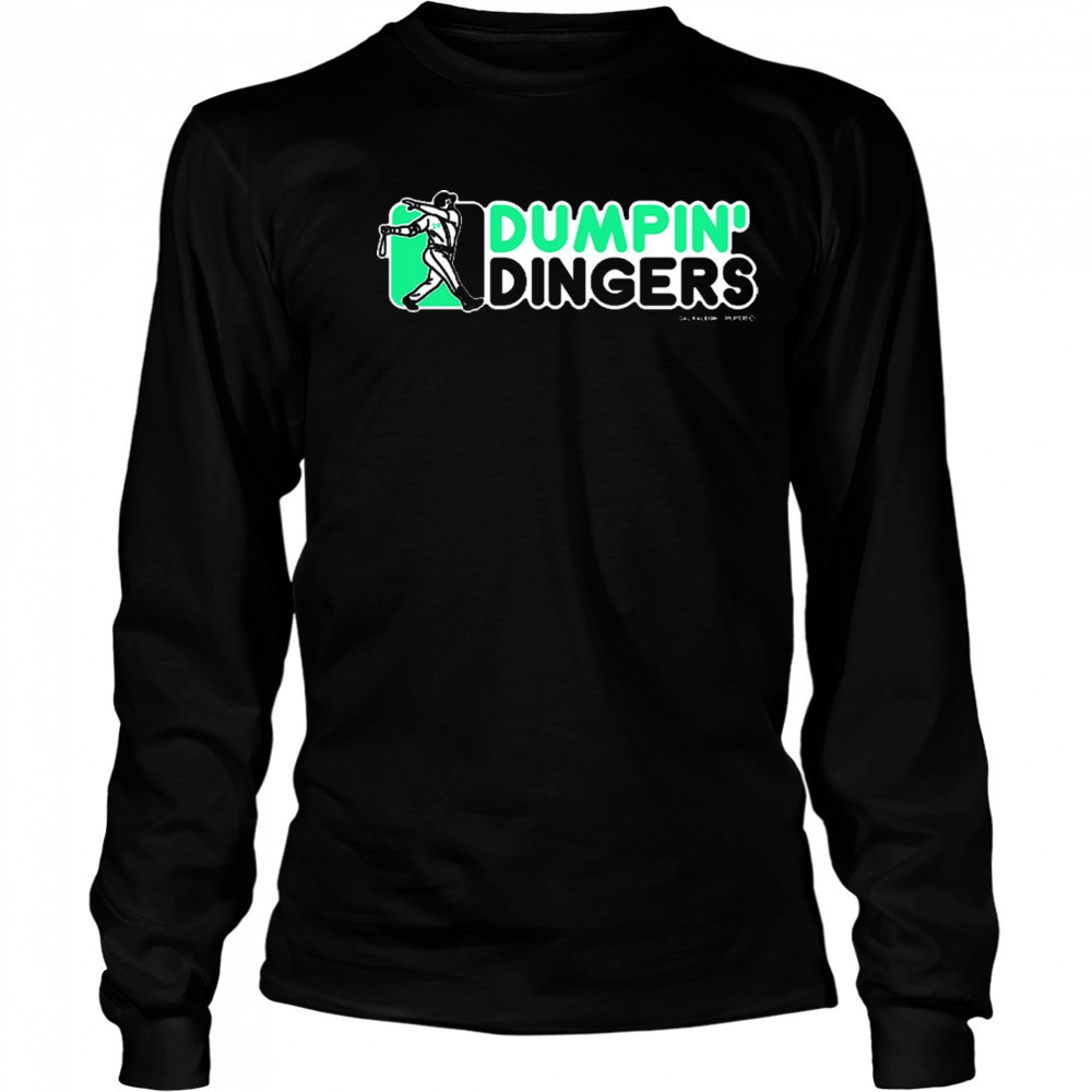 Dumpin’ Dingers Cal Raleigh Seattle Mariners MLBPA 2025 t-shirt Long Sleeved